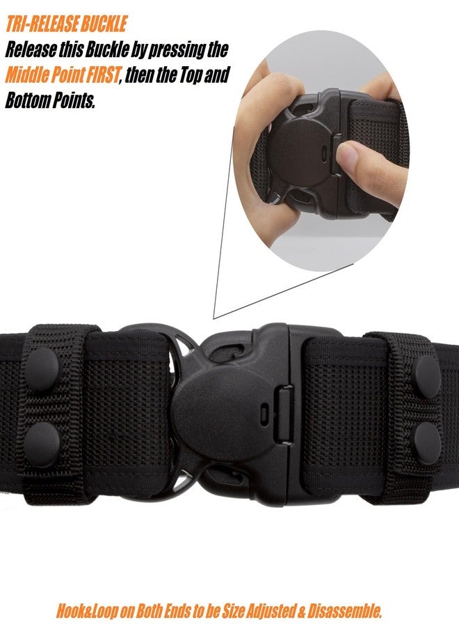 TACNEX Duty Belt 1.5" Law Enforcement Duty Belts Police Security Nylon Utility Work EDC Belt S - Image 4